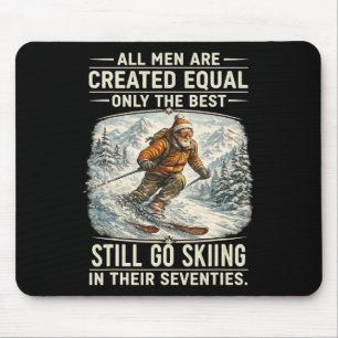 Tapis De Souris Les meilleurs font encore du ski dans leur septant