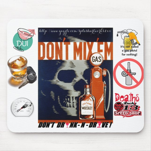 Tapis De Souris "Les membres meurent d'envie d'entrer" (Devant)