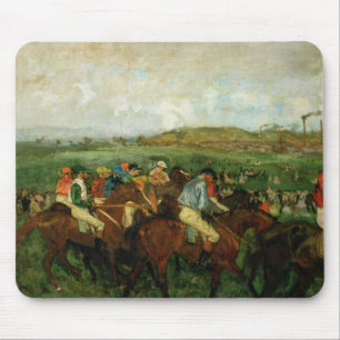 Tapis De Souris Les messieurs d'Edgar Degas emballent, avant le