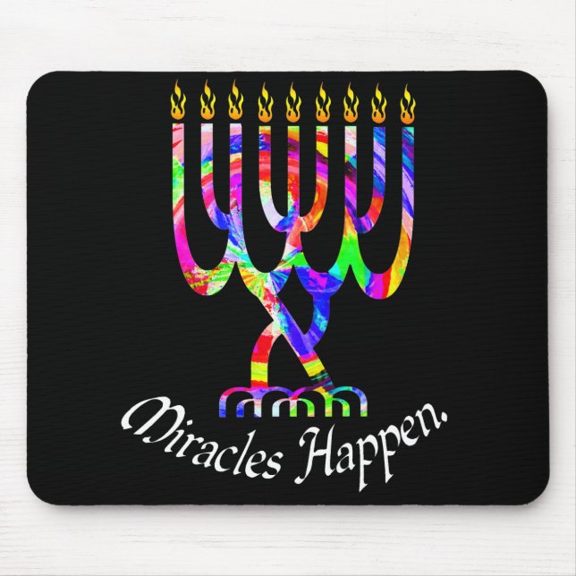 Tapis De Souris Les miracles se produisent Mousepad (Devant)