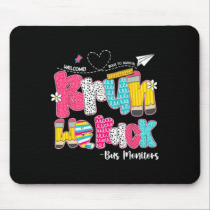 Tapis De Souris Les moniteurs de bus sont de retour On est de reto
