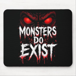 Tapis De Souris Les monstres à porter existent Tatouage d'yeux eff