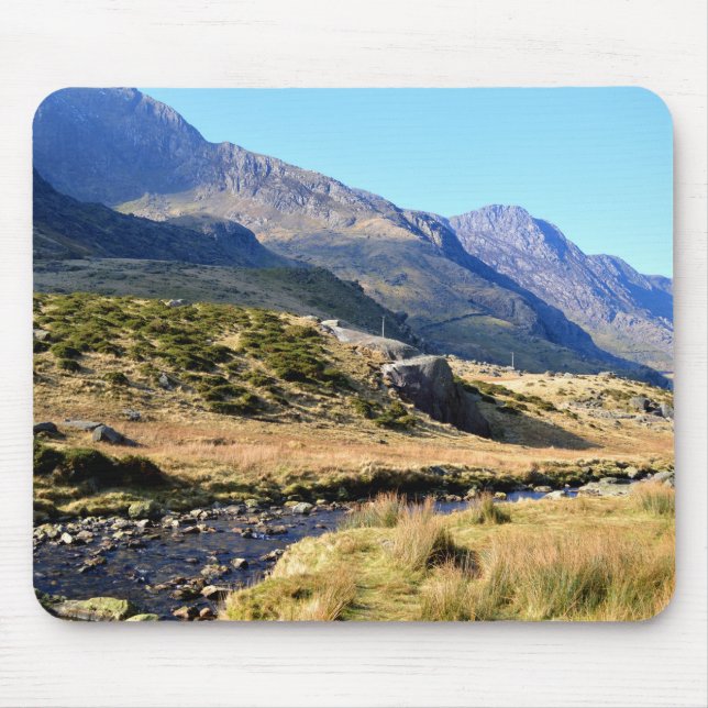 Tapis De Souris Les montagnes de Snowdony (Devant)