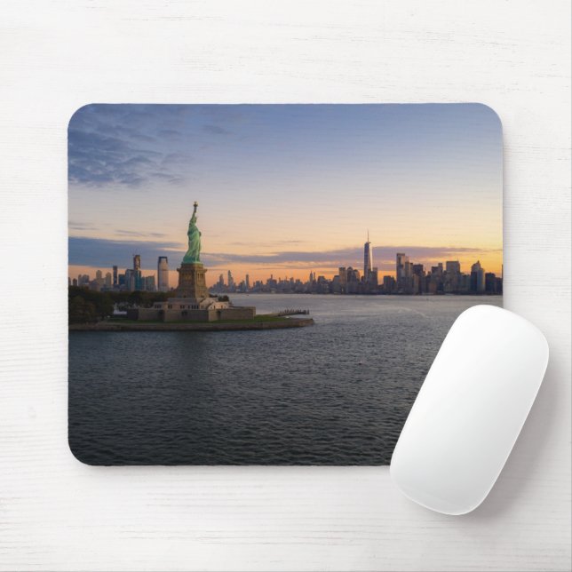 Tapis De Souris Les monuments | Statue de la Liberté NYC (Avec souris)