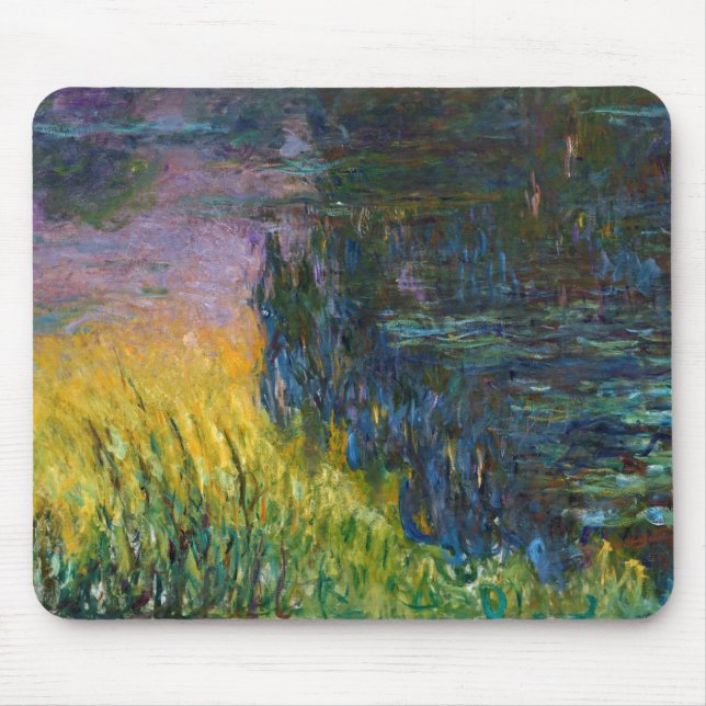 Tapis De Souris Les Nappes d'Eau - Réglage Soleil, Claude Monet, 1 (Devant)