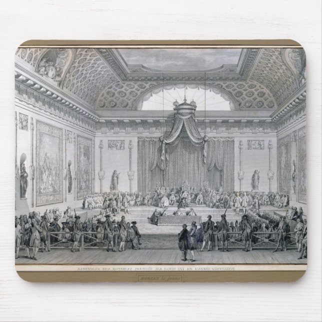 Tapis De Souris Les notables de DES d'Assemblee ont présidé plus (Devant)