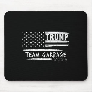 Tapis De Souris Les Ordures De L'Équipe Pour Trump 2024 Pour Trump