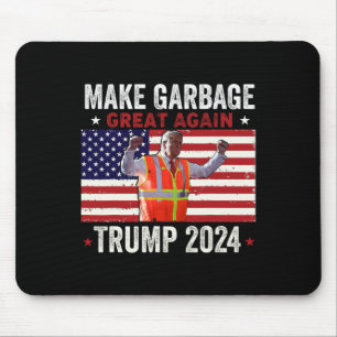Tapis De Souris Les ordures de Trump font des ordures américaines