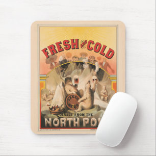 Tapis De Souris Les Ours Polaires Apprécient Les Mugs De Bière Lag