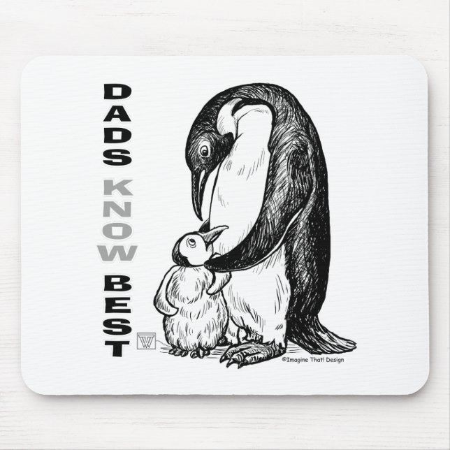 Tapis De Souris Les papas connaissent mieux (Devant)