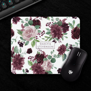 Tapis De Souris Les passions de Moody   Dramatic Purple Wine Rose