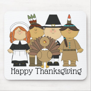 Tapis De Souris Les pèlerins de Thanksgiving