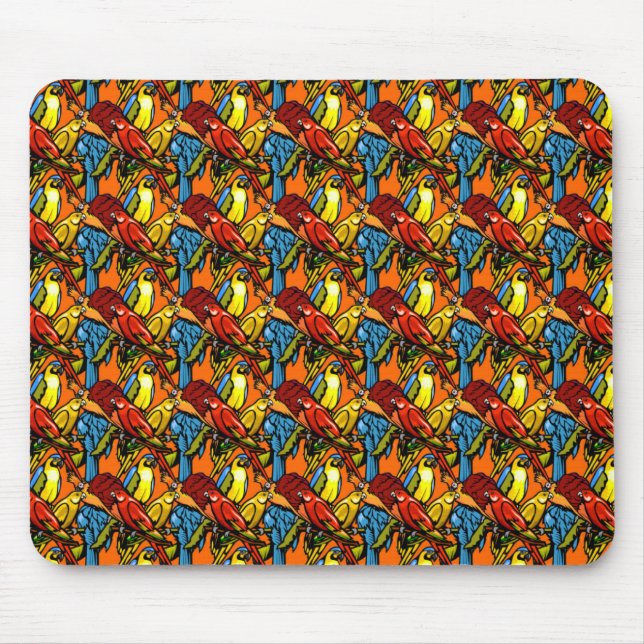 Tapis De Souris Les perroquets (Devant)