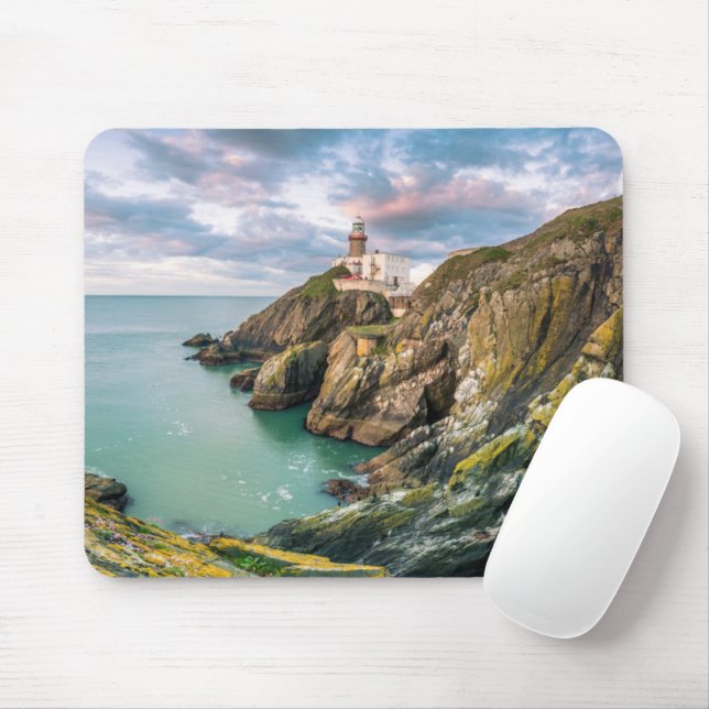Tapis De Souris Les phares | Baily Lighthouse Dublin, Irlande (Avec souris)