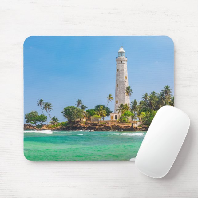 Tapis De Souris Les phares | Dewundara Sri Lanka (Avec souris)