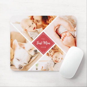 Tapis De Souris Les photos de Best Maman Ever Modern Custom