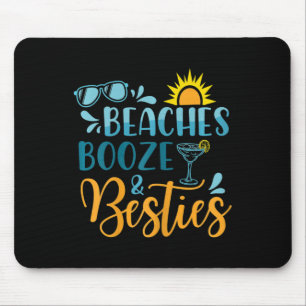 Tapis De Souris Les Plages De Femmes Boze Et Besties Amusante Plag