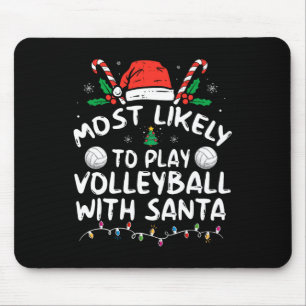 Tapis De Souris Les Plus Probables De Jouer Au Volley-Ball Avec La