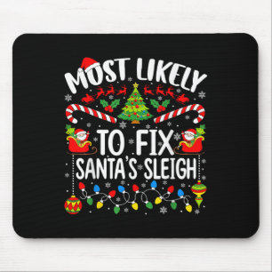 Tapis De Souris Les Plus Susceptibles De Corriger Père Noël Un Cor