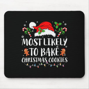 Tapis De Souris Les plus susceptibles de cuire des cookies de Noël