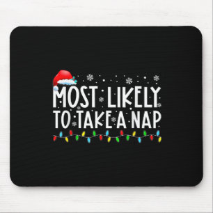 Tapis De Souris Les Plus Susceptibles De Prendre Un Nap Fun Noël V