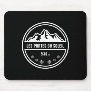 Tapis De Souris Les Portes Du Soleil Ski Alpin Snowboard Mo