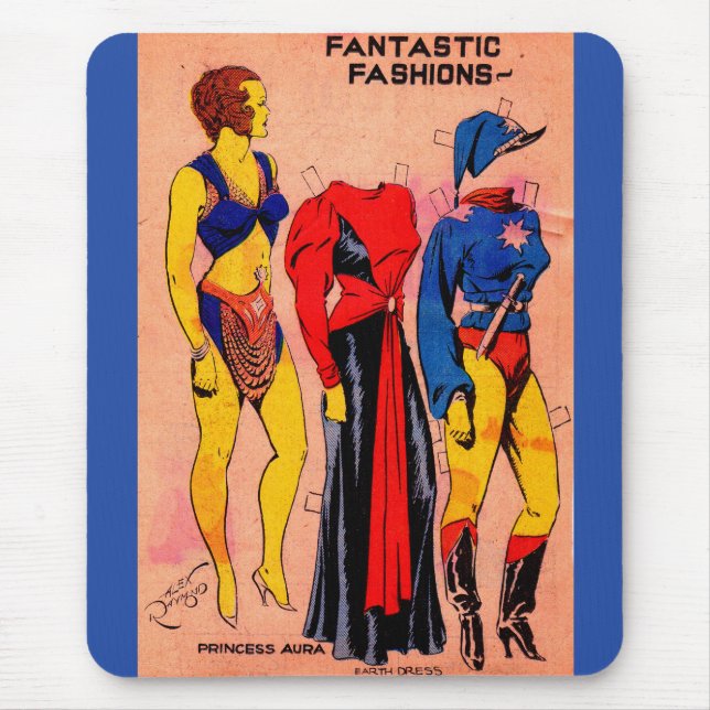 Tapis De Souris les poupées 1 de papier de princesse Aura No. des (Devant)