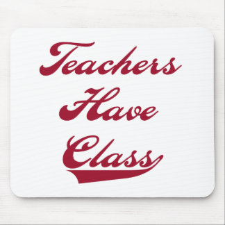 Tapis De Souris Les professeurs ont le rouge de classe