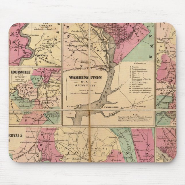 Tapis De Souris Les projets de ports américains de Colton (Devant)