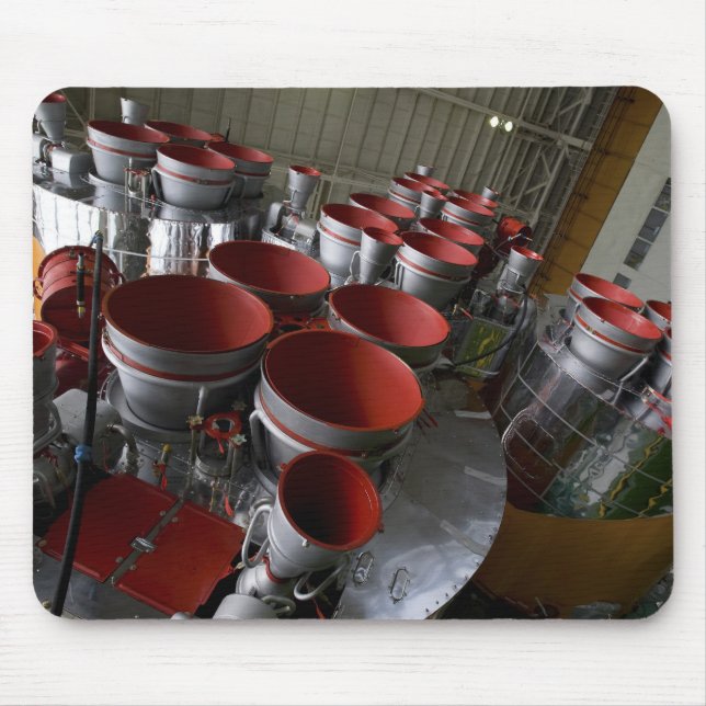 Tapis De Souris Les propulseurs du Soyouz TMA-14 vaisseau spatial  (Devant)