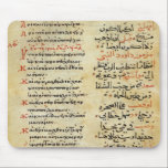 Tapis De Souris Les psaumes du prophète David<br><div class="desc">Mme C-868 f.95 de l'école islamique les psaumes du prophète David (parchemin),  Grèce et arabe situés à l'institut des études orientales,  St Petersburg,  Russie. Mme C-868 f.95 les psaumes du prophète David (parchemin),  Grèce et arabe a été créée autour du 9ème siècle.</div>