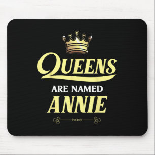 Tapis De Souris Les Reines Portent Le Nom Annie Cadeau Personnalis