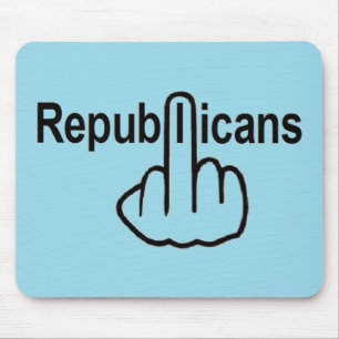 Tapis De Souris Les Républicains de Mousepad se retournent