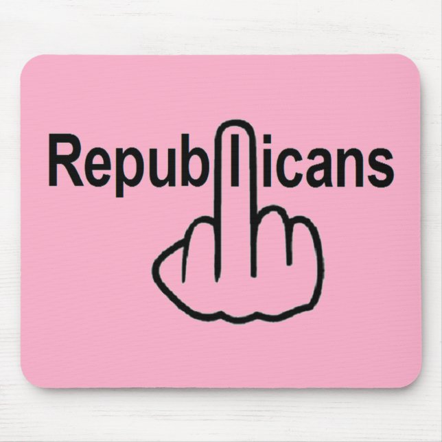 Tapis De Souris Les Républicains de Mousepad se retournent (Devant)