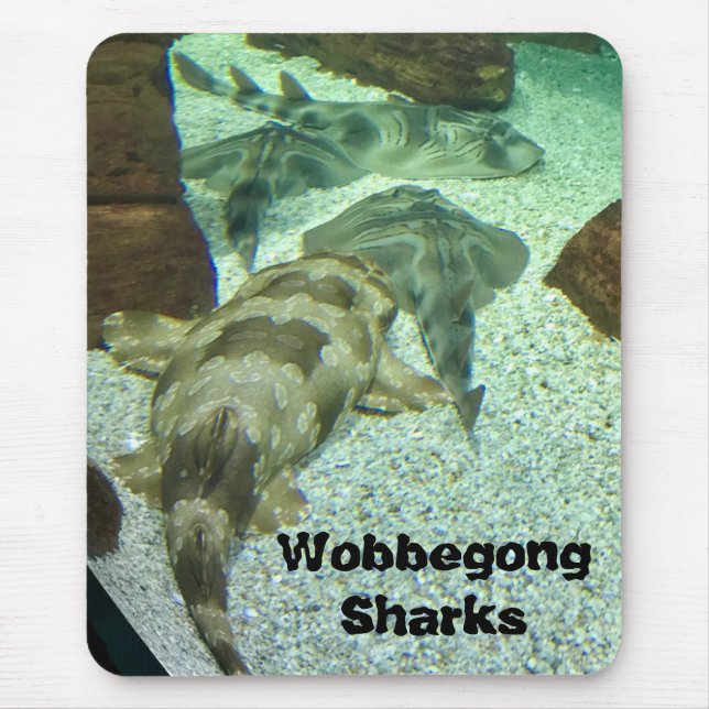 Tapis De Souris Les requins Wobbegong (Devant)