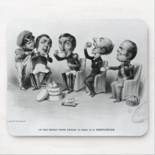 Tapis De Souris Les Rois absolus Forced pour avaler la pilule