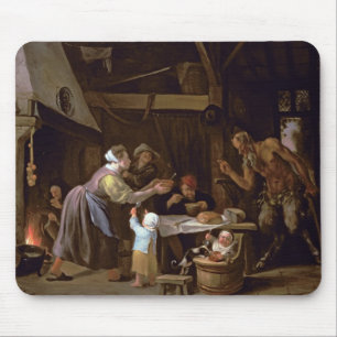 Tapis De Souris Les satyres et la famille