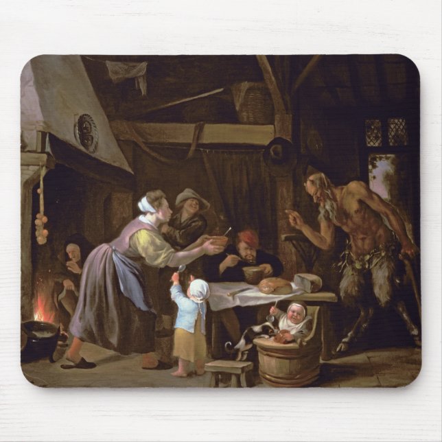 Tapis De Souris Les satyres et la famille (Devant)