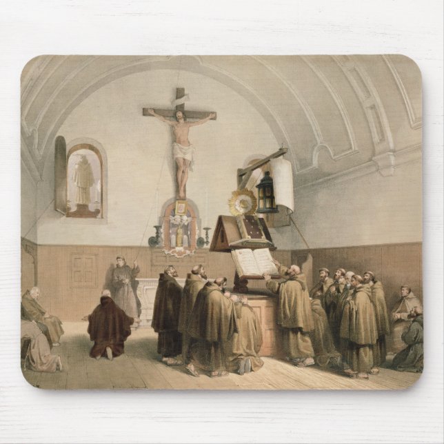 Tapis De Souris Les sonneries de Bell à l'éloquence du Capucines, (Devant)