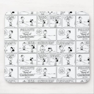 Tapis De Souris Les souvenirs de Charlie Brown à la butte du Pitch
