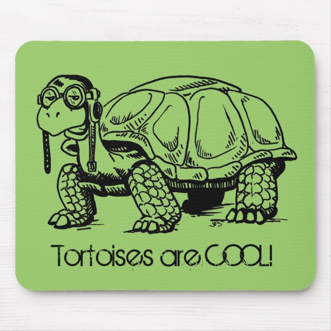 Tapis De Souris Les tortues sont FRAÎCHES ! Mousepad (Devant)