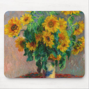 Tapis De Souris Les tournesols Monet