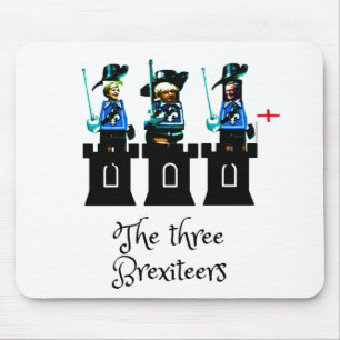 Tapis De Souris Les trois Brexiteers