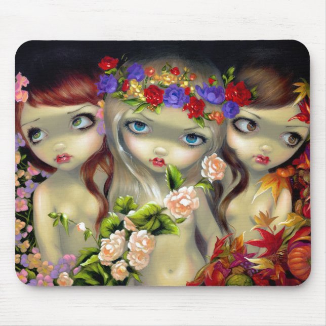 Tapis De Souris "Les trois grâces" Mousepad (Devant)