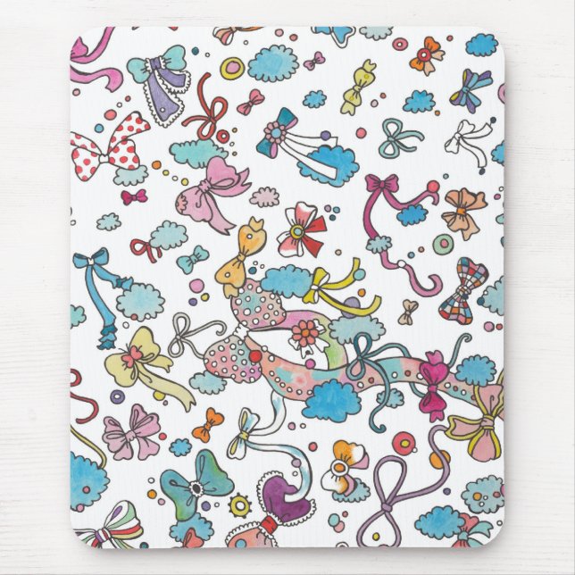 Tapis De Souris Les vaches dans le ciel (Devant)