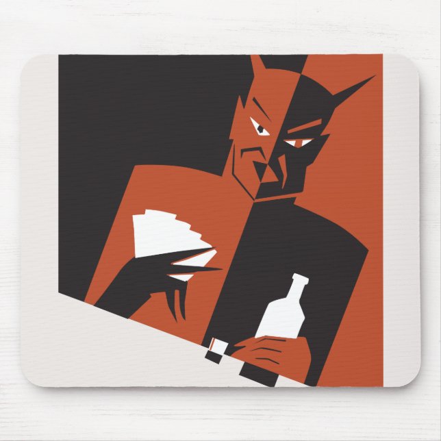 Tapis De Souris "Les Vices du diable" mousepad (Devant)