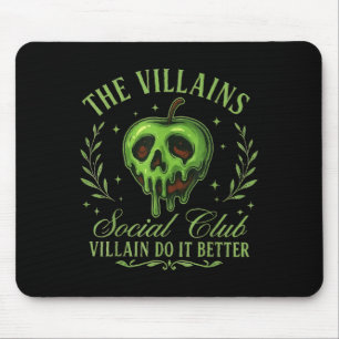 Tapis De Souris Les Villains Social Club Villains Le Font Mieux Ri