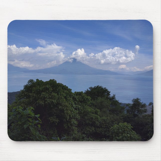 Tapis De Souris Les volcans du lac Atitlan Photo (Devant)