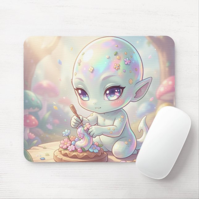 Tapis De Souris Les voyageurs galactiques du nectar (Avec souris)