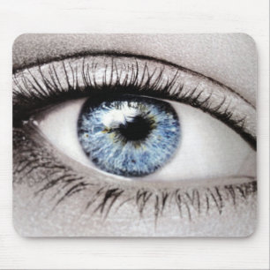 TAPIS DE SOURIS "LES YEUX BLEUS" DE LA SOURIS